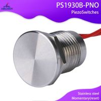 12/16/19/22/25/30MM IP68 Waterproof Stainless Steel  Momentary push button switch Metal Piezo Touch Switch