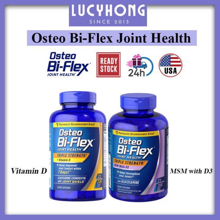 Osteo BiFlex Joint Health Triple Strength with Vitamin D / MSM with D3