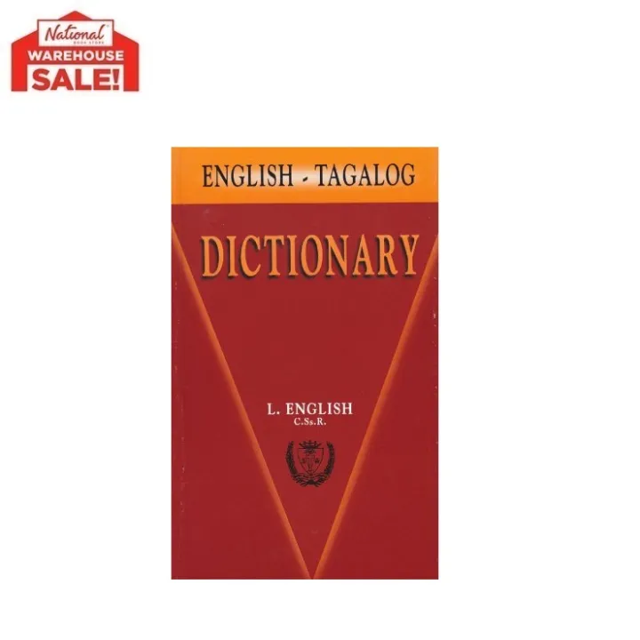 ENGLISH-TAGALOG DICTIONARY RED | Lazada PH