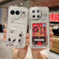 Phone Case เคส Realme 11 4G Realme11 5G Realme11 NFC คลาสสิคนักบินอวกาศเคสป้องกันเลนส์นิ่มโปร่งใสหลังฝาปิดมีที่ใส่บัตร2023