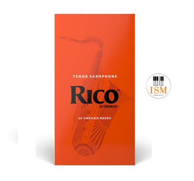 Rico ลิ้นเทเนอร์ แซกโซโฟน กล่องส้ม Tenor saxophone reeds orange box NO.3 (กล่องละ 25 อัน)