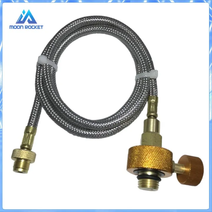 Moon ROCKET Gas Conversion Connector Stove Gas Cylinder Tank Butane