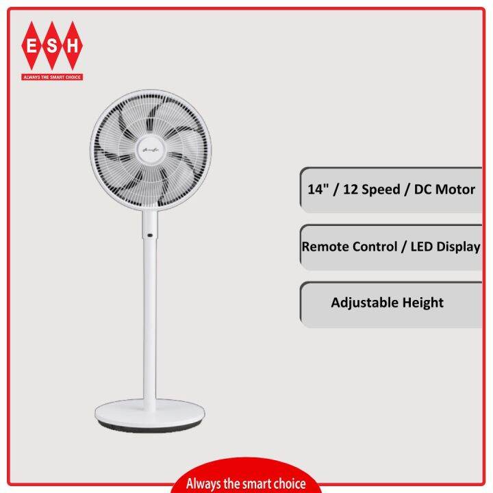 Alpha Motto SF60 14 Inch DC Motor Stand Fan ESH Lazada