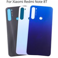 ใหม่สำหรับ Redmi Note 8T ฝาหลังแบตเตอรี่ Note8t ประตูหลังหน้าจอโทรศัพท์กล่องซองเก็บแบตเตอรีสติกเกอร์ติดผนัง