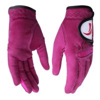 TYGJ genuine golf gloves womens two-handed gloves fiber cloth gloves soft wear-resistant breathable new J.LINDEBERG DESCENTE PEARLY GATES ANEW FootJoyˉ MALBON Uniqlo