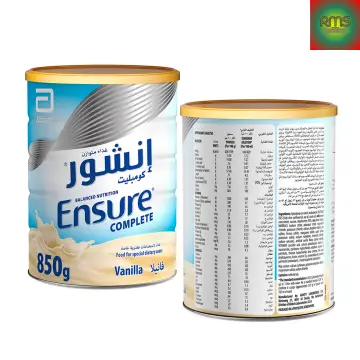 Buy Ensure Vanilla Complete 850g online