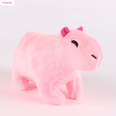 HOONEY จำลอง Capybara ของเล่นตุ๊กตายัดไส้น่ารักสร้างสรรค์จำลอง Boneka Mainan สำหรับเด็กสะดวกสบายสำหรับเด็กของขวัญ