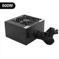 แหล่งไฟ PC 24พินเครื่องสำรองไฟคอมพิวเตอร์200-700W โมดูล ATX PSU 2-6SATA การ์ดจอ6พิน/6 + 2พินสำหรับพีซีตั้งโต๊ะ