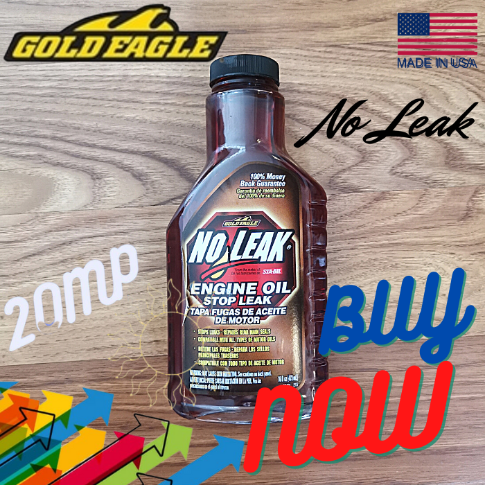Gold Eagle No Leak Engine Treatment Perawatan Mesin Mobil USA Lazada