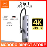 MCDODO USB C เพื่อพิมพ์ C HUB หลาย USB 3.0 RJ45 HDMI VGA Pd 100 วัตต์อะแดปเตอร์สำหรับ Macbook iPad Pro Huawei S plitter HDMI แปลง