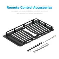 WLtoys Luggage Carrier Roof Rack Upgrade Accessory Parts for 1/24 RC Crawler Car Axial SCX24 AXI00002T1 AXI00002T2 Jeep JLU CRC