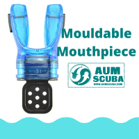 Mouldable ดำน้ำปากชิ้น Mouldable Silicon Scuba Diving Mouthpiece