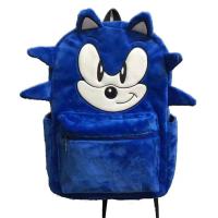 Cute Sonic Anime Cartoon Backpack Nakkurusu Kawaii Vogue Personalized Plush Bag Student Book Bag Rucksack Kids Gifts