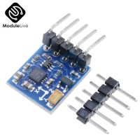 โมดูลเซ็นเซอร์ตรวจจับสนามแม่เหล็กเข็มทิศสามแกน3.3V-5V GY-271 HMC5883สำหรับ Arduino