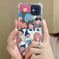 [ร้อนแรง] เคสโทรศัพท์กระจกภาพหัวการ์ตูนตลกสำหรับ Samsung A22 5G A52 Note 20อัลตร้า10 Pro S22บวก S21 S20 FE S8เคสกันกระแทก S9