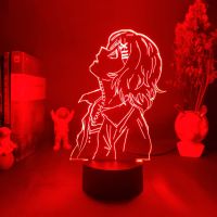 Anime 3D Figure Lamp Tokyo Ghoul Ken Kaneki JUZO SUZUYA for Bedroom Decor Style Indoor Holiday DIY Lighting Otaku Friends Gift Ceiling Lights