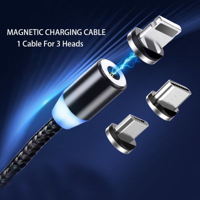 （A LOVABLE）สาย USB แม่เหล็กชาร์จ USB Type CMagnet Charger Data ChargeUSBMobile PhoneUSB Cord