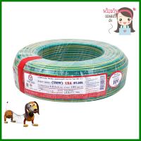 สายไฟ THW IEC01 UNITED 1x4 ตร.มม. 100 ม. สีเขียว/เหลืองTHW ELECTRIC WIRE IEC01 UNITED 1X4SQ.MM 100M GREEN/YELLOW **สามารถออกใบกำกับภาษีได้ค่ะ**