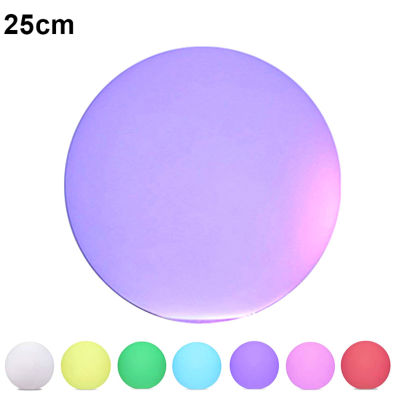 Solar LED Light Ball Cordless Creative Night Lights with Waterproof Remote Control Rechargeable Pool Floating Orb Romantic Lamp