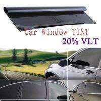 【✴COD✴】 fei53250 สติกเกอร์เปลี่ยนฟอยล์ฟิล์ม Tint 20% Vlt สติกเกอร์อุปกรณ์เสริมรถยนต์ที่ทนทานหน้าต่างเครื่องขูดใช้งานได้จริง