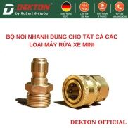 Bộ nối nhanh bằng đồng dùng cho tất cả máy rửa xe mini