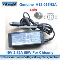 ► 2023. . A12-065N2A 19V 3.42A 65W AC ที่ชาร์จอะแดปเตอร์สำหรับ Chicony แหล่งจ่ายไฟแล็ปท็อป A065R062L K786-C46 4pin