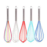 Egg Whisker Stainless Steel Manual Eggs Whisk Beater Small Kitchen Utensils Mixer By Lisdripe