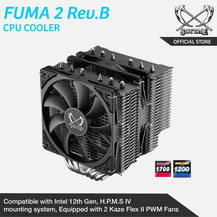 Scythe FUMA 2 REV.B COOLER (LGA 1700 READY) | Lazada Singapore