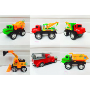 HCMXe công trình- Xe mô hình đồ chơi xe xây dựng xe tải cần cẩu máy xúc xe