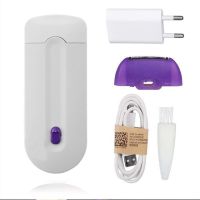 DDFHLPJ-Women Body Face Leg Bikini Hand Shaver Hair Remover Painless Hair Removal Kit Laser Touch Epilator Usb Rechargeable