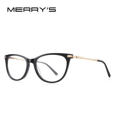 MERRYS DESIGN Women Vintage Cat Eye Glasses Frames Acetate Eyewear Optics Frame Prescription Glasses Optical Eyewear S2286