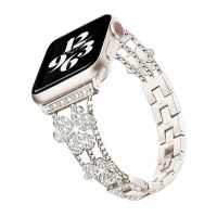 Diamond Starlight Band for Apple Watch Ultra 49mm 41mm 40 38mm Lady Bracelet for IWatch Series 8 7 6 SE 5 4 3 42 44 45mm Correa Straps