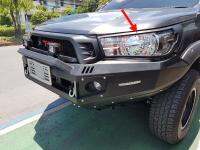 ครอบไฟหน้าสีดำ Toyota REVO2014-2019 Matte Black Front Light Cover (not top model)