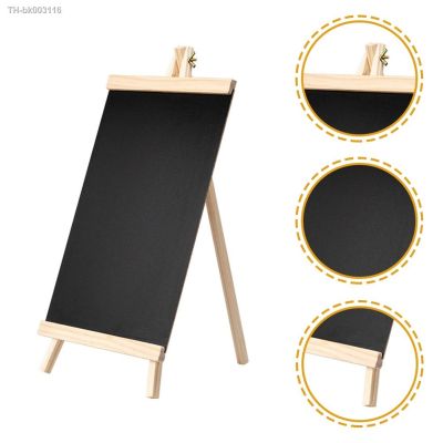 ▬ Chalkboard Sign Board Chalk Blackboard Easel Signs Wooden Tabletop Standwedding Menustanding Frame Mini