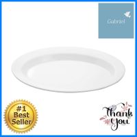 จานเมลามีนเปล 10 นิ้ว BEST BUY CLASSIC สีขาวMELAMINE OVAL PLATE 10IN BEST BUY CLASSIC WHITE **ใครยังไม่ลอง ถือว่าพลาดมาก**