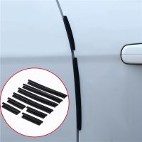 8pcs/set Car Door Side Edge Protector Strip Auto SUV Scrape Guard Bumper Handle Protective Cover Sticker Universal Auto Decal