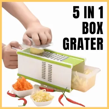 5 in 1 Stainless Steel Multifunctional Papaya Salad Shredder Slicer Cutter