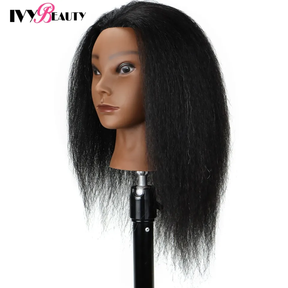 Afro Mannequin Head with Hair for Braiding Cornrow Practice Head 100% Hair  Training Mannequin Dummy Heads for Hairdressing Salon - China Mannequin  Manikin Head and Mannequin Head price