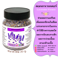 ดอกลาเวนเดอร์ ชาดอกลาเวนเดอร์ ออรแกนิก ธรรมชาติ100% Lavender Flower Tea ช่วยระงับความตึงเครียดบรรเทาอาการไมเกรนทำให้ผ่อนคลายหลับสบาย