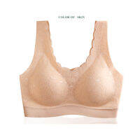 Huahankuang®ผู้หญิงไร้สายบราลูกไม้ไม่มีรอยต่อ Breathable Soft Brassiere ชุดชั้นใน