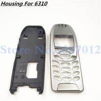 New For Nokia 6310i 6310 Housing Battery Cover Back Door Middle Frame Front Bezel Replace Part NO Phone Keyboard Keypad Logo