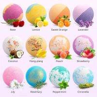 10Pcs Bubble ลูกบอลเกลือขนาดเล็ก Body Stress Relief Exfoliating Moisturizing Aromatpy Type Cleaner Handmade Natural Salt Balls