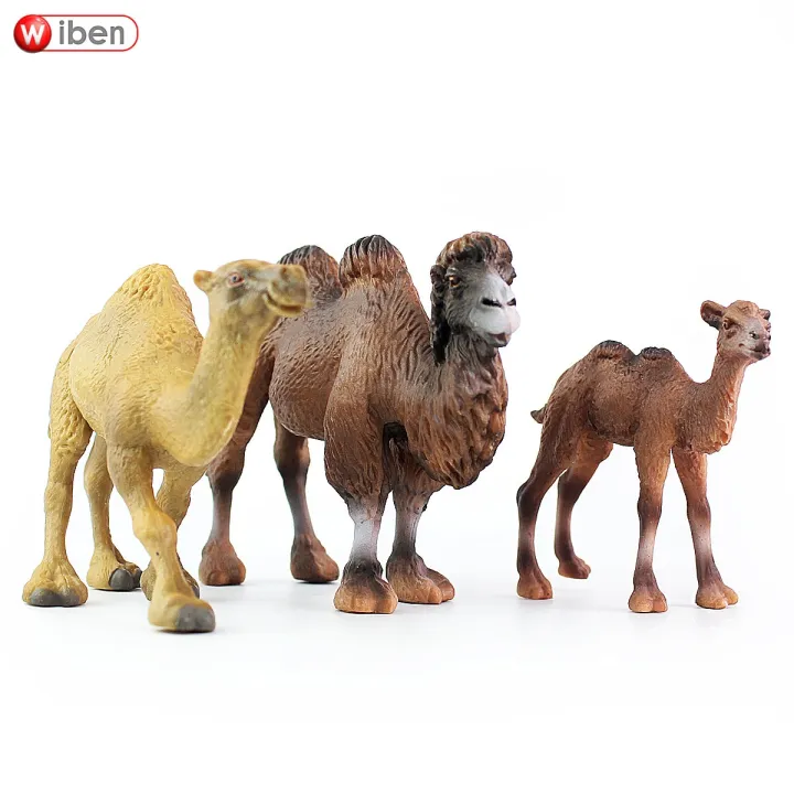 Foreign trade new wild animal world simulation camel model PVC solid  Bactrian camel toy child gift | Lazada