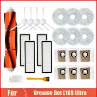 For Dreame Bot L10S Ultra Robotic Vacuum Cleaner Replacement Main Brush Side Brush Hepa Filter Mop Cloth Parts Accessories