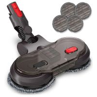 Electric Dry Wet Mopping Head for V15 V8 V7 V10 V11 Vacuum Cleaner, with Removable Water Tank, 6 Mop Cloths