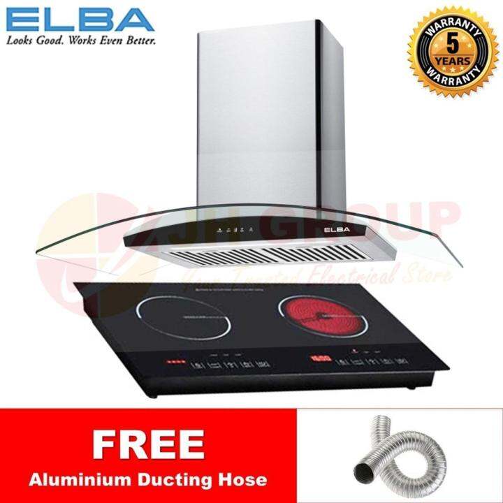 COMBO} Elba Cooker Hood INFINITO EH-J9034ST(SS) + 2 Burners Built