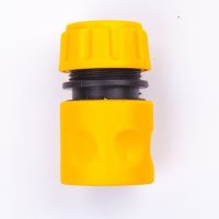 ABS Plastic Hose Quick Connector 1/2 quot; 12mm Nominal Diameter Joint Adapter For Wash Car Water Gun Hose Pipe Tube