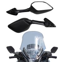 สำหรับ Yamaha XMAX 300 400 125 250 2017 2018 2019กระจกข้างมอเตอร์ไซค์สีดำกระจกมองหลังพลาสติกอุปกรณ์เสริมมอเตอร์ไซค์