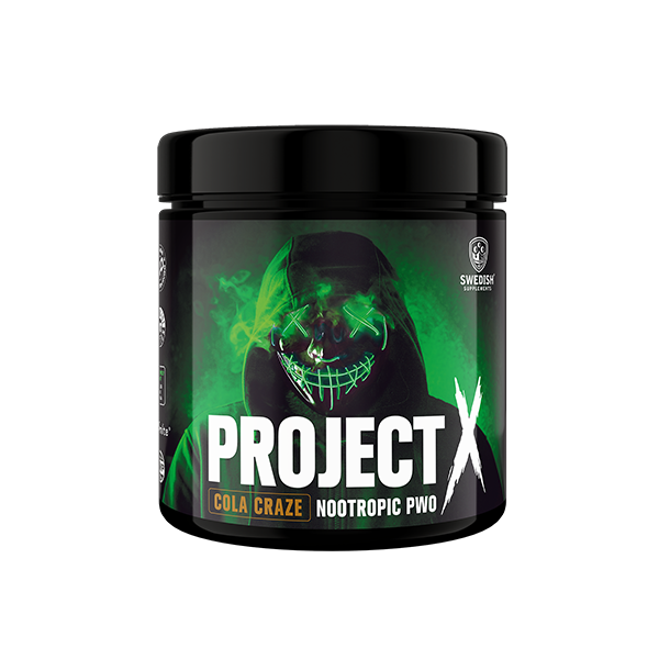 Pre workout Project X Swedish Supplements Cola craze 320g 20
