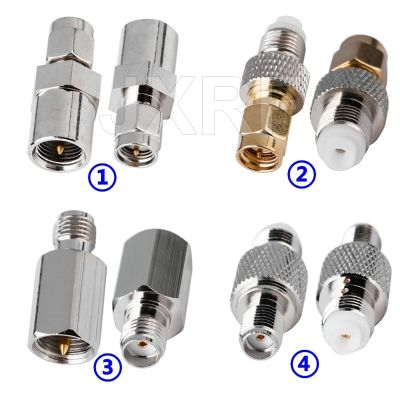 JXRF Connector 1PCS FME Male Female to SMA Male Female RF Coaxial Adapter FME to SMA Coax Jack Connector